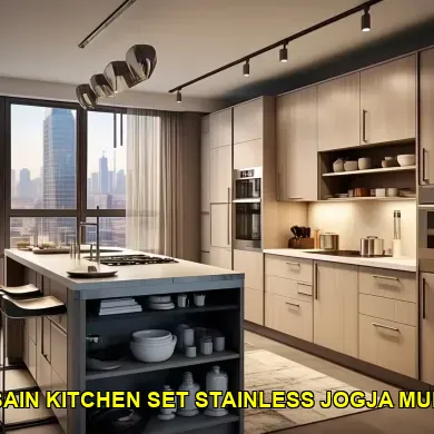 5 Solusi Desain Kitchen Set Stainless Jogja untuk Hidup Lebih Praktis